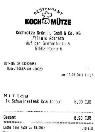 smfv Hffner Kochmtze Restaurant